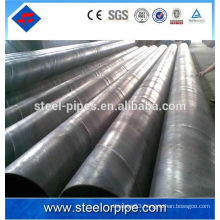 Sch40 erw round steel tube fluid steel pipe